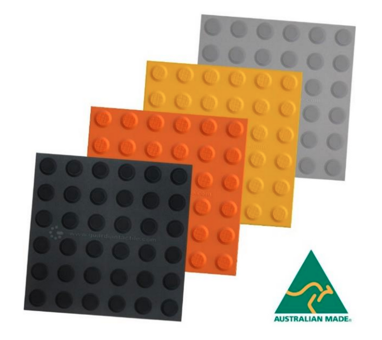 Tactile TILE WARNING Polyuth self adhesive - 300 x 300mm