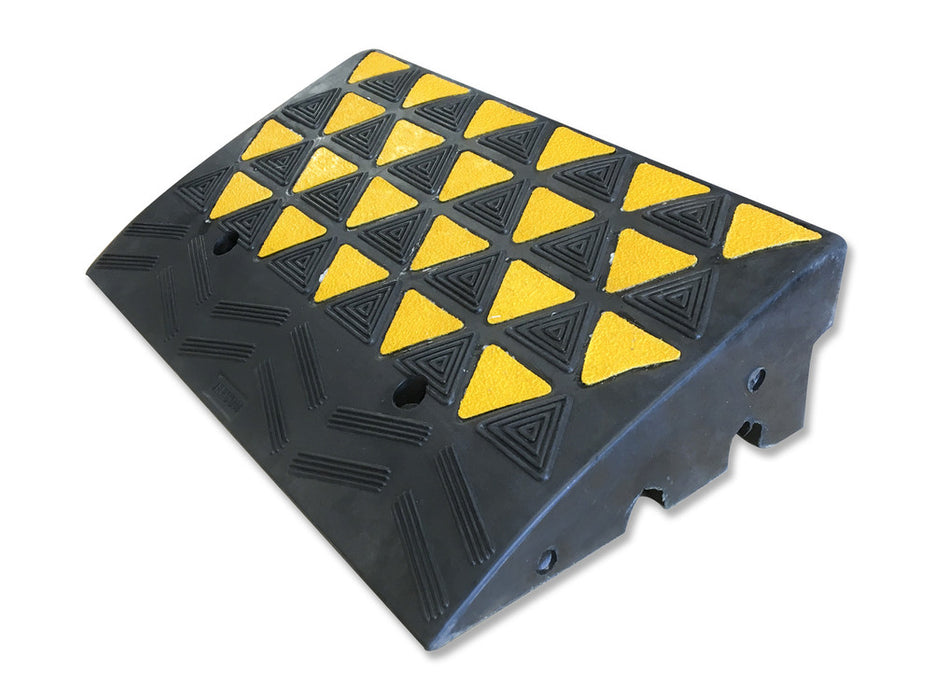 Ramp Kerb - HI VIS RUBBER Blk/Ylw