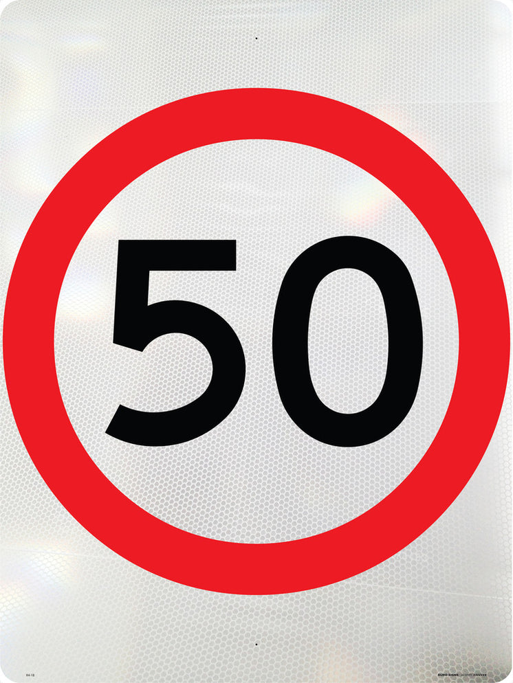 Sign Speed limit 